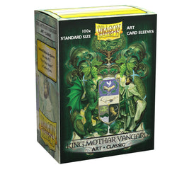 Dragon Shield: Standard 100ct Brushed Art Sleeves - King Mothar Vanguard (Classic)