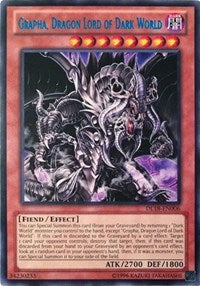 Grapha, Dragon Lord of Dark World (Blue) [Duelist League Promo]