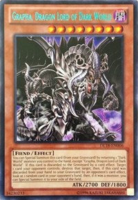 Grapha, Dragon Lord of Dark World (Green) [Duelist League Promo]