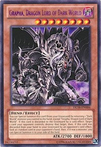 Grapha, Dragon Lord of Dark World (Purple) [Duelist League Promo]