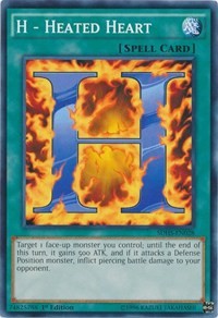 H - Heated Heart [Structure Deck: HERO Strike]