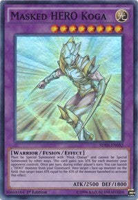 Masked HERO Koga [Structure Deck: HERO Strike]