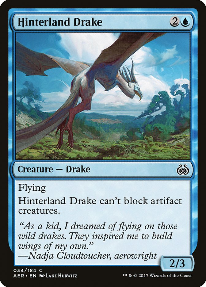 Hinterland Drake [Aether Revolt] - BinderPOS Limited (dev2)