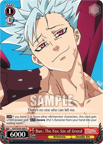 Ban: The Fox Sin of Greed [The Seven Deadly Sins: Revival of The Commandments]