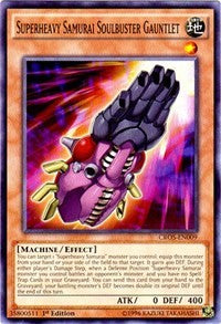 Superheavy Samurai Soulbuster Gauntlet [Crossed Souls]