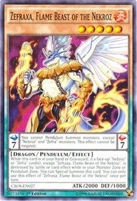 Zefraxa, Flame Beast of the Nekroz [Crossed Souls]