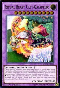 Ritual Beast Ulti-Gaiapelio (UTR) [Crossed Souls]