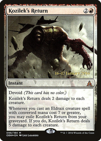 Kozilek's Return [Oath of the Gatewatch Promos]