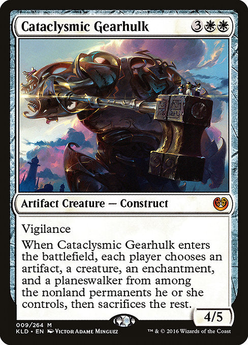 Cataclysmic Gearhulk [Kaladesh]