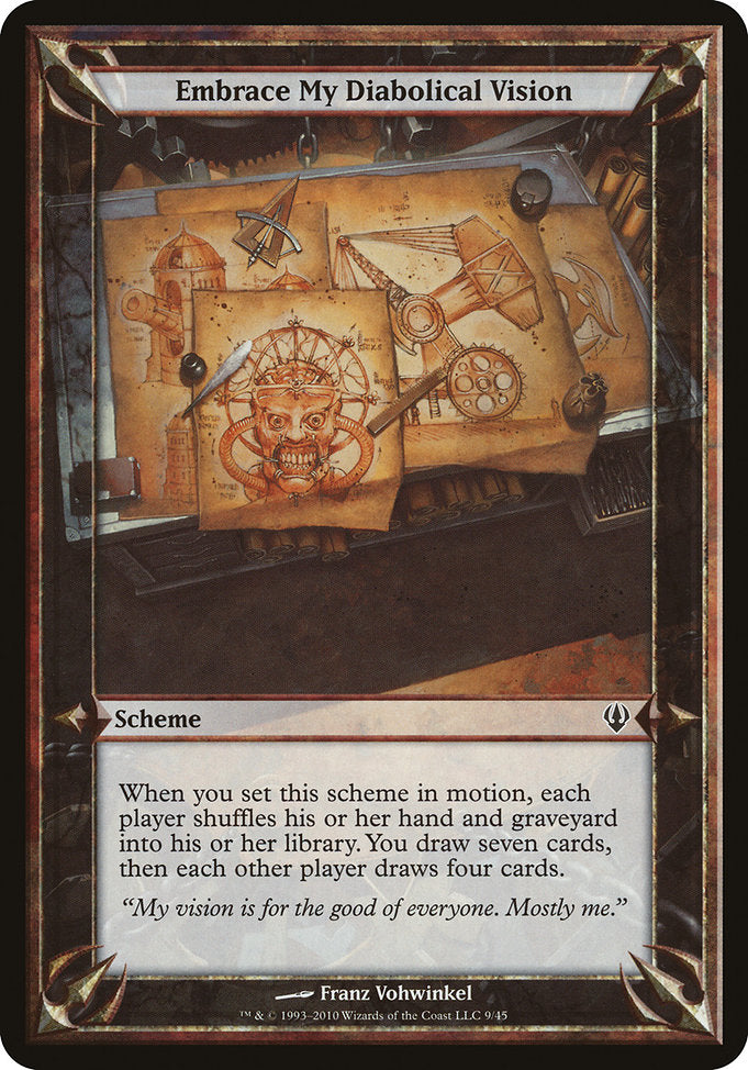 Embrace My Diabolical Vision [Archenemy]