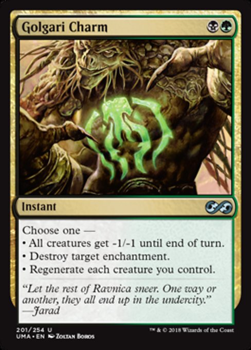 Golgari Charm [Ultimate Masters]
