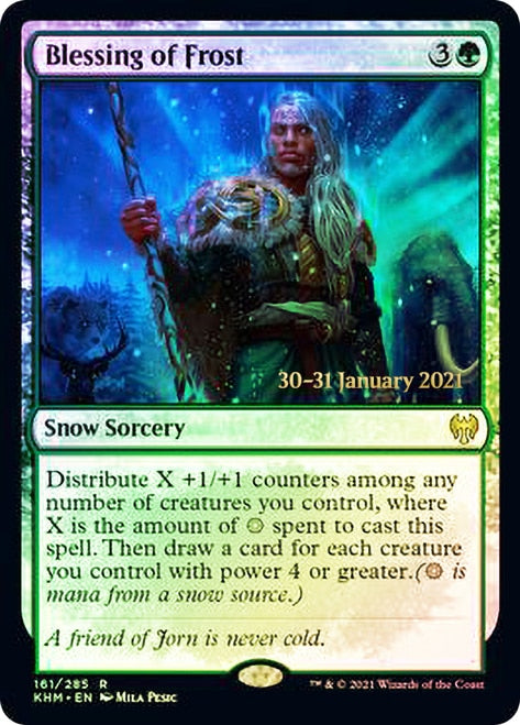 Blessing of Frost [Kaldheim Promos]