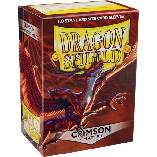 Dragon Shield: Sleeves - Matte Crimson (Box of 100)