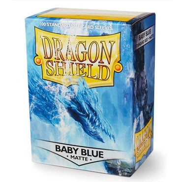Dragon Shield: Sleeves - Matte Baby Blue (Box of 100)