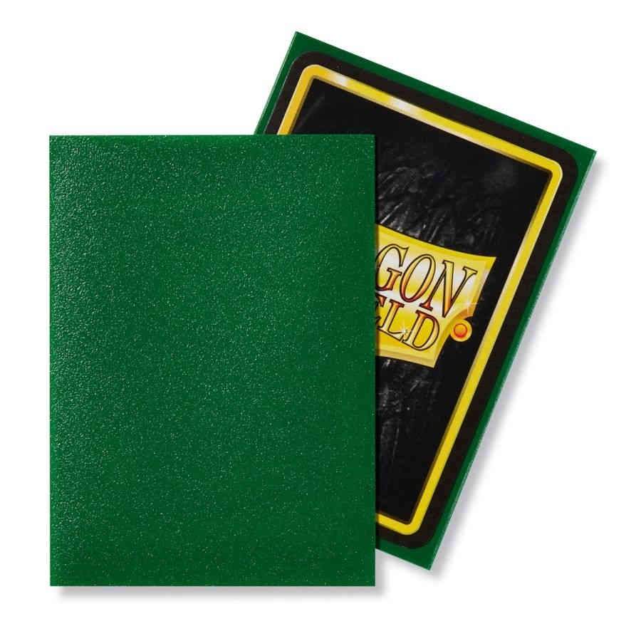 Dragon Shield: Sleeves - Matte Emerald (Box of 100)