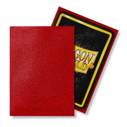 Dragon Shield: Sleeves - Matte Ruby (Box of 100)