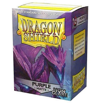 Dragon Shield: Sleeves - Non-Glare Purple Matte (Box of 100)