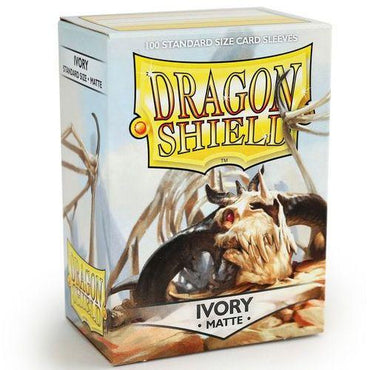 Dragon Shield: Sleeves - Matte Ivory (Box of 100)