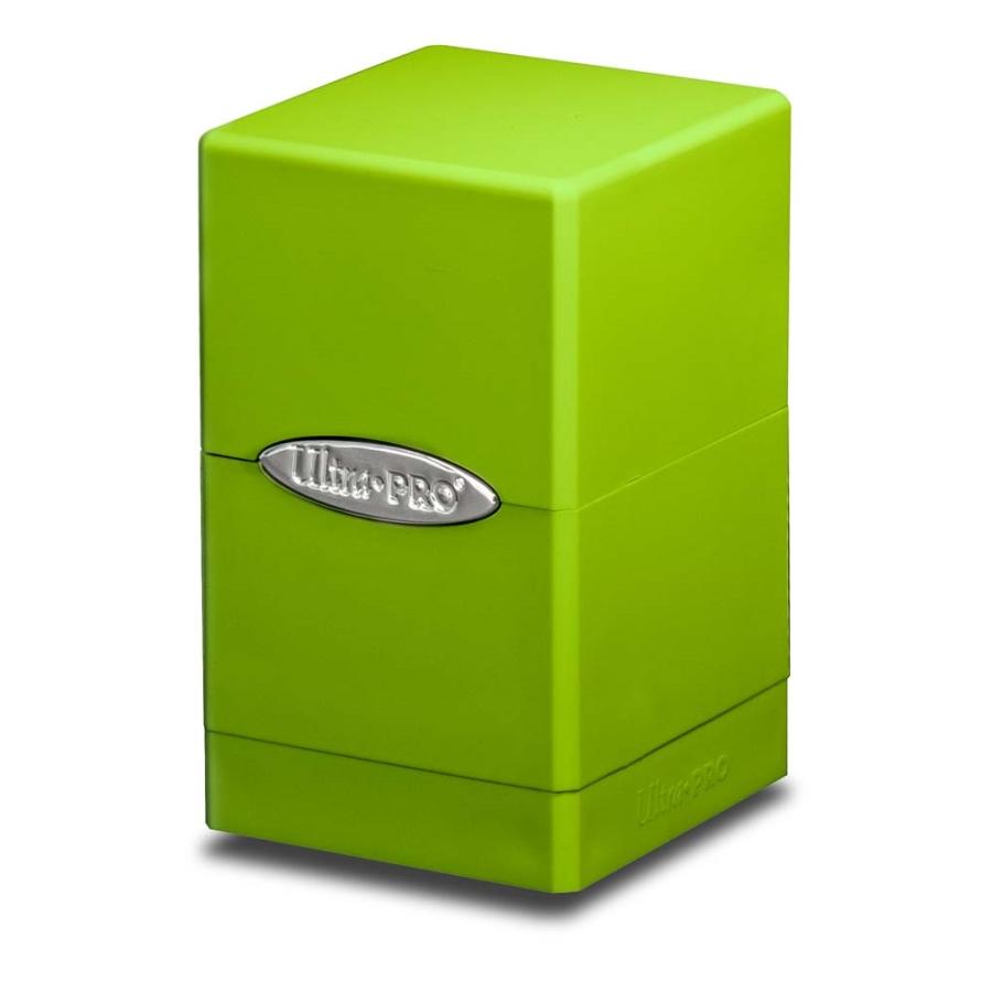 Ultra Pro: Satin Tower Deck Box - Lime Green