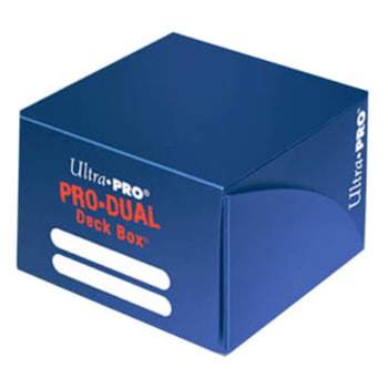Ultra Pro: Dual Deck Box - Blue 180ct
