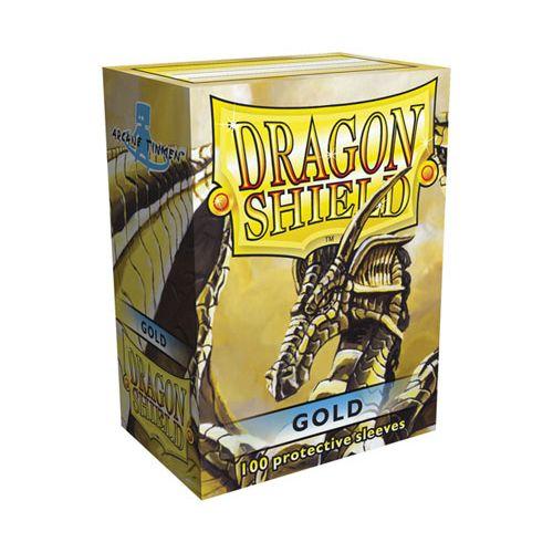 Dragon Shield: Sleeves - Gold (Box of 100)