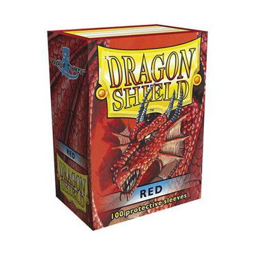 Dragon Shield: Sleeves - Red (Box of 100)