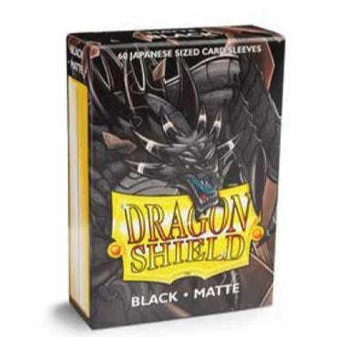 Dragon Shield: Sleeves - Small Matte Black (Box of 60)