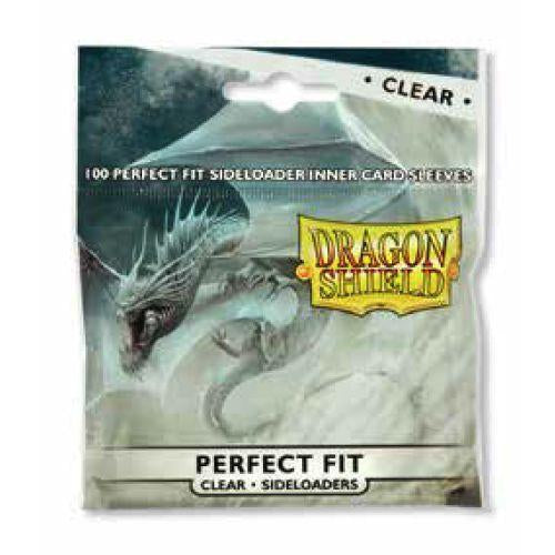 Dragon Shield: Sleeves - Perfect Fit Clear (100 Count Side Load)