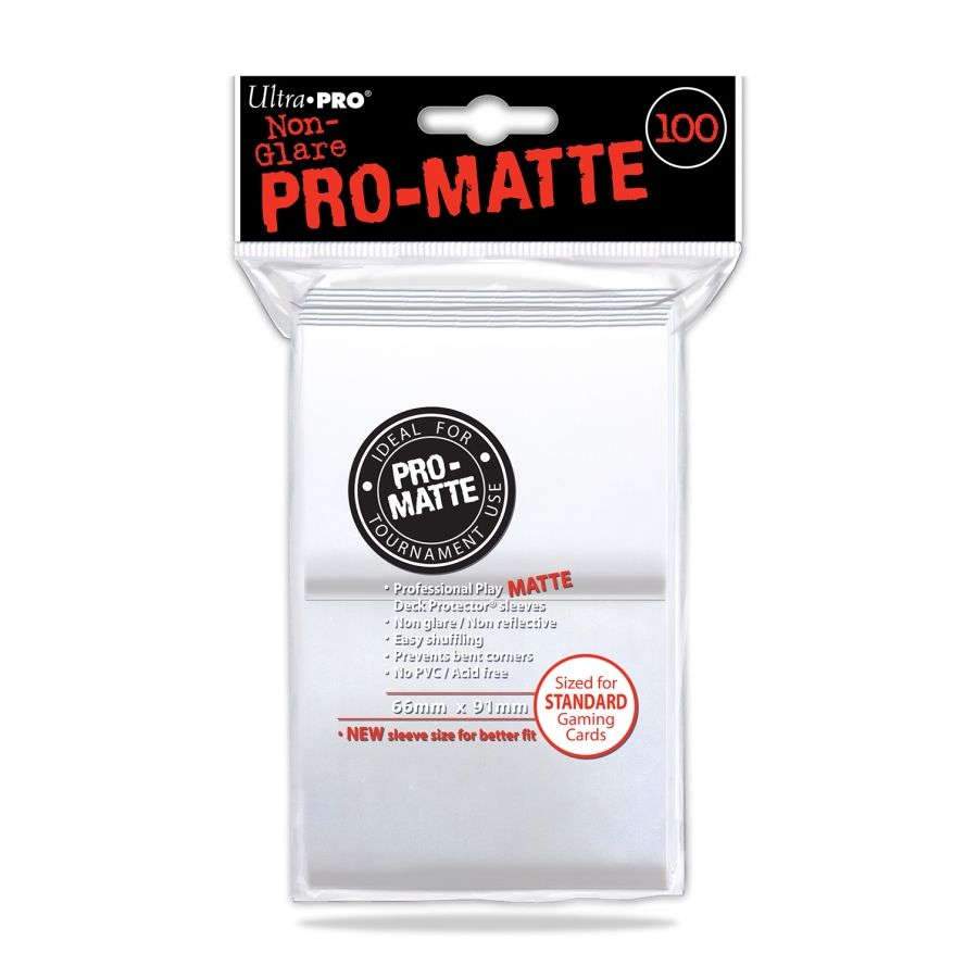 Ultra Pro: Deck Protector Sleeves - Standard White (100ct)