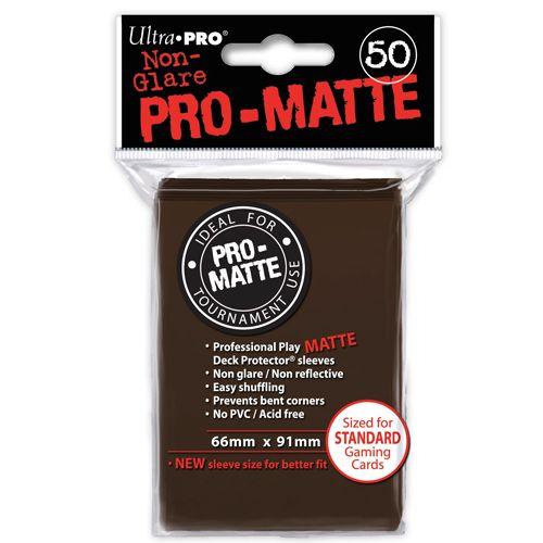 Ultra Pro: Deck Protector Sleeves - Standard Brown (50ct)