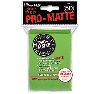 Ultra Pro: Deck Protector Sleeves - Standard Lime Green (50ct)