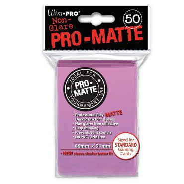 Ultra Pro: Deck Protector Sleeves - Standard Pink (50ct)