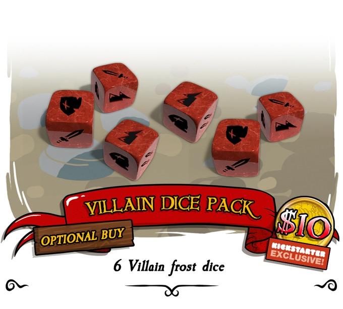 Picture of Munchkin Dungeon: Villain Dice Pack