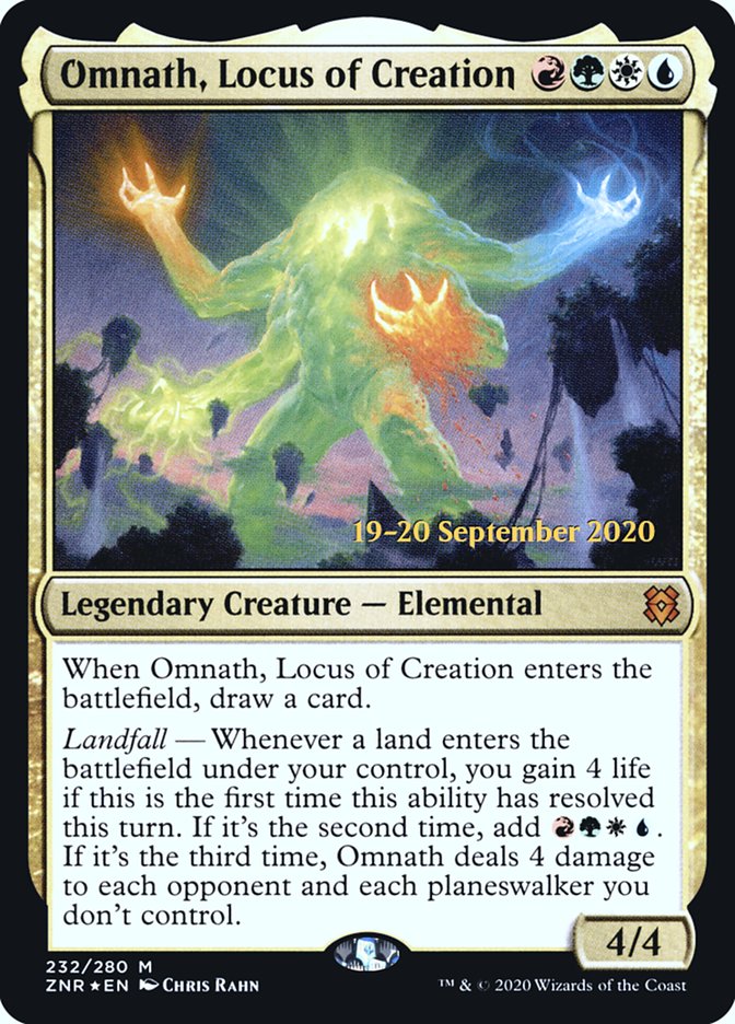 Omnath, Locus of Creation [Zendikar Rising Promos]