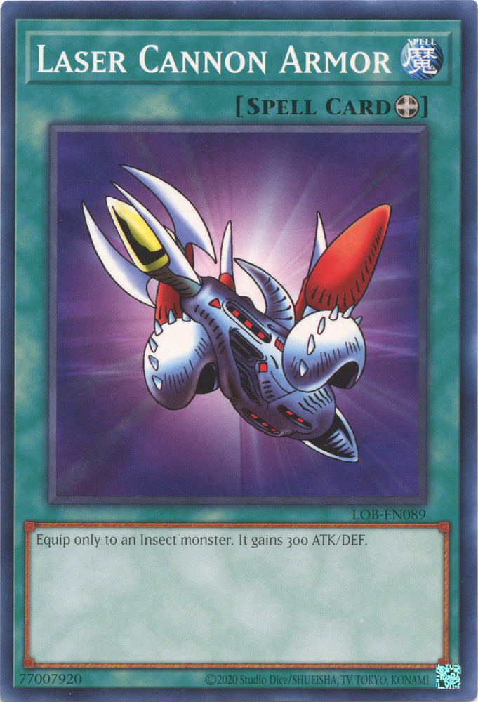 Laser Cannon Armor [LOB-EN089] Common