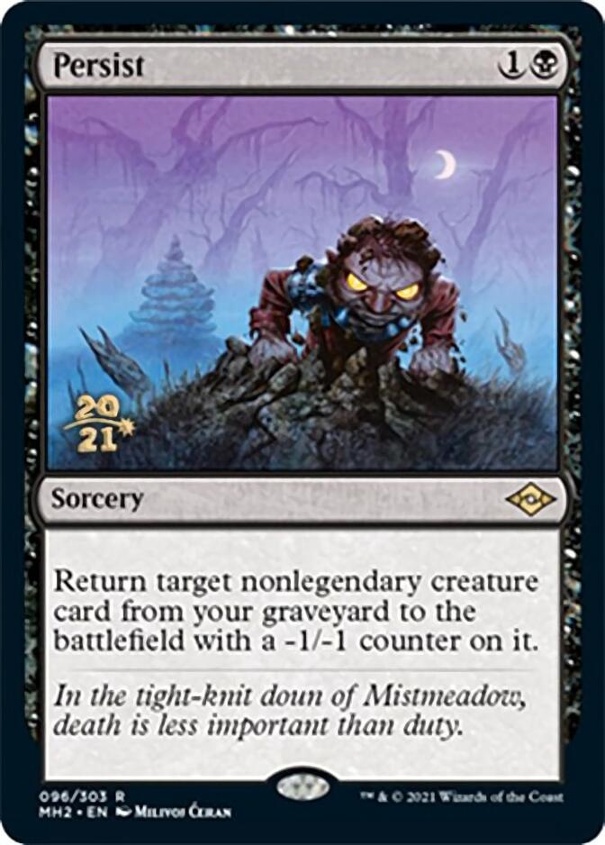 Persist (Prerelease) [Modern Horizons 2 Prerelease Promos]