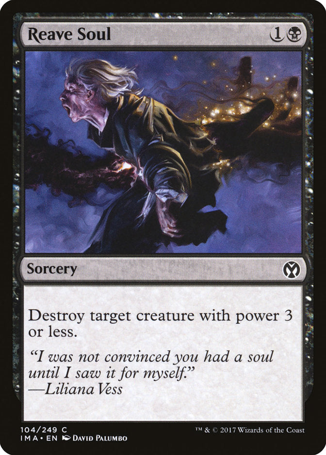 Reave Soul [Iconic Masters] - BinderPOS Limited (dev2)