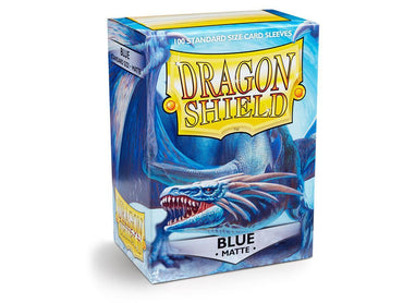 Dragon Shield: Sleeves - Matte Blue (Box of 100)