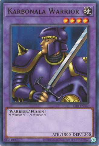 Karbonala Warrior [LOB-EN067] Rare
