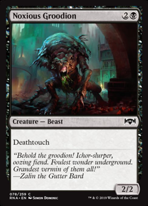 Noxious Groodion [Ravnica Allegiance]