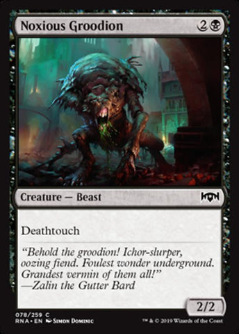 Noxious Groodion [Ravnica Allegiance]