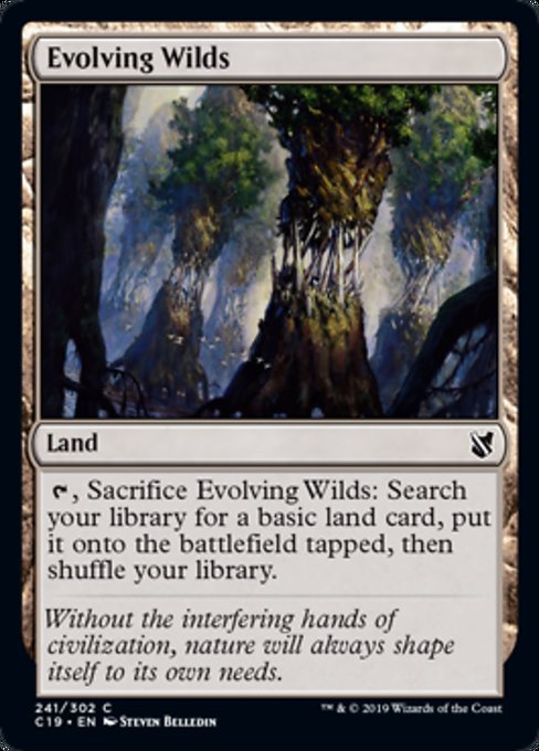 Evolving Wilds [Commander 2019]