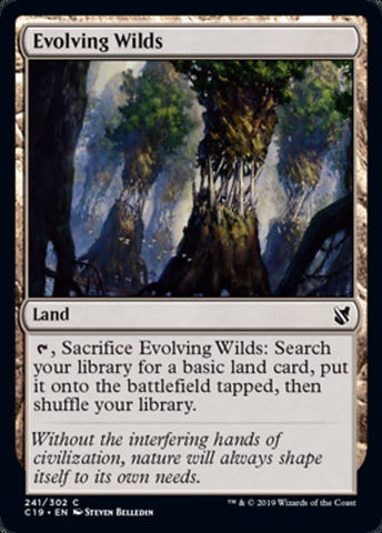 Evolving Wilds [Commander 2019]