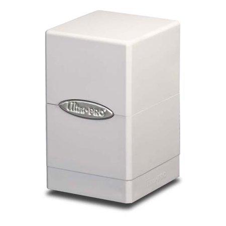 Ultra Pro: Satin Tower Deck Box - White
