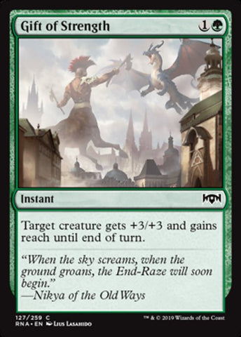 Gift of Strength [Ravnica Allegiance]