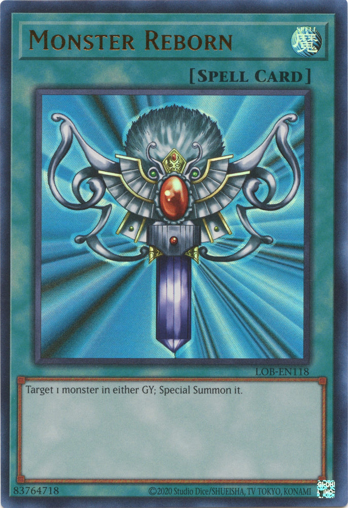 Monster Reborn [LOB-EN118] Ultra Rare