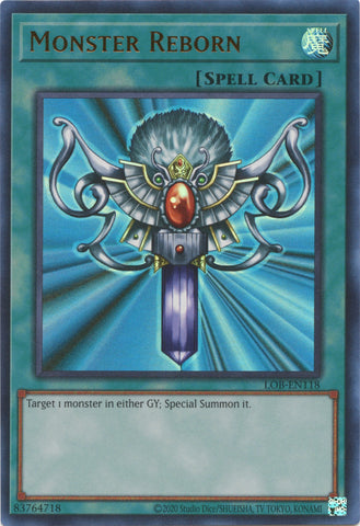 Monster Reborn [LOB-EN118] Ultra Rare
