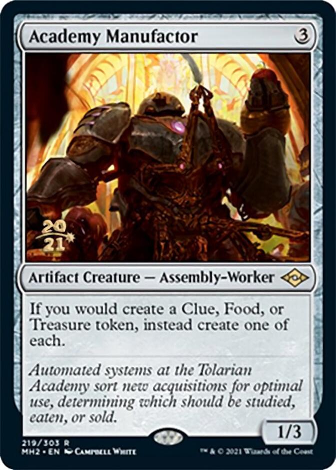 Academy Manufactor (Prerelease) [Modern Horizons 2 Prerelease Promos]