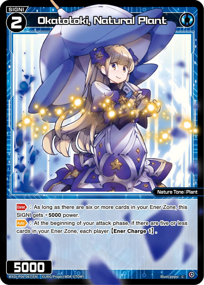 Okatotoki, Natural Plant (WXDi-P06-067[EN]) [Welcome Back Diva: selector]