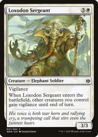 Loxodon Sergeant [War of the Spark]